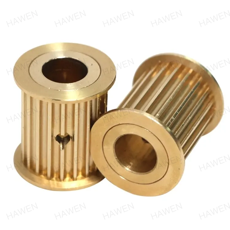 ลูกรอกทองเหลือง